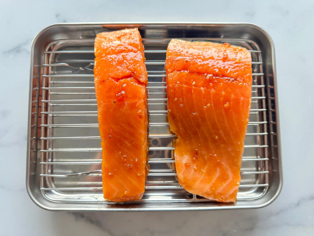 Seasoned Teriyaki Salmon