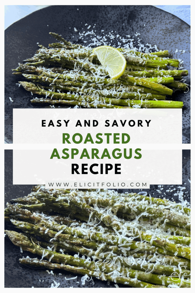 photo of Oven Roasted Asparagus Pinterest Pin