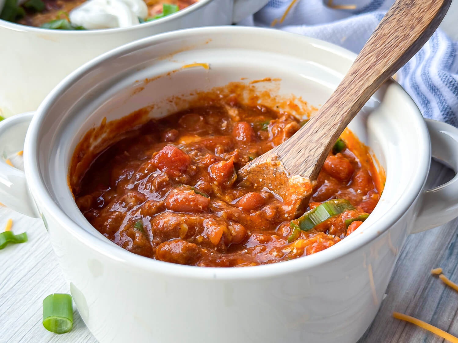 close up photo of Classic Homemade chili
