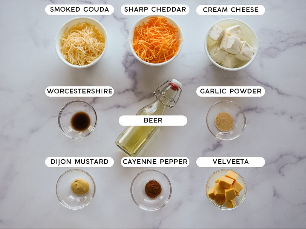 Beer Cheese Dip Ingredients