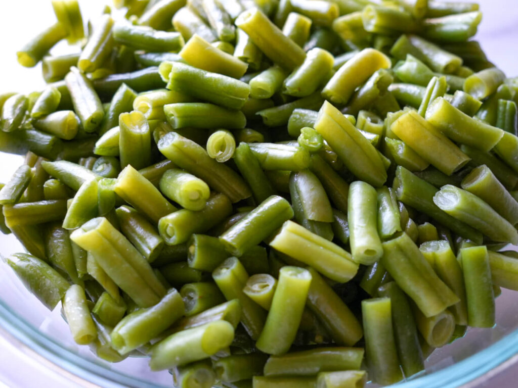 Close up photo of Southern Green Beans