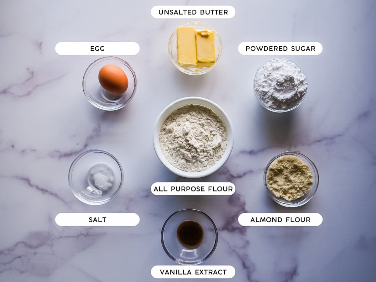Photo of Ingredients for Pâte Sucrée