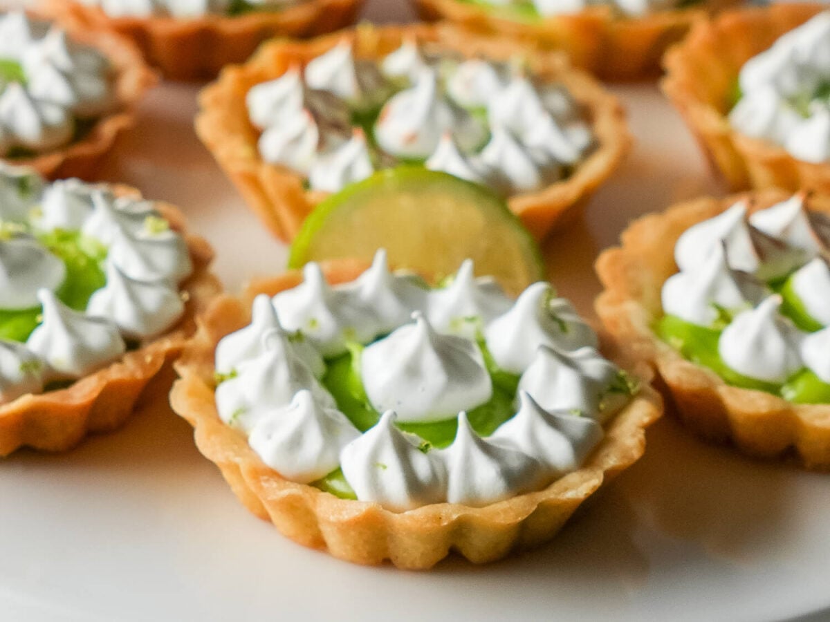 Photo of key lime tart