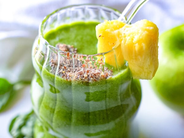 HERO - Photo of a Pineapple Spinach Smoothie
