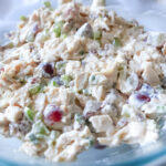 HERO photo of chicken salad recipe with grapes