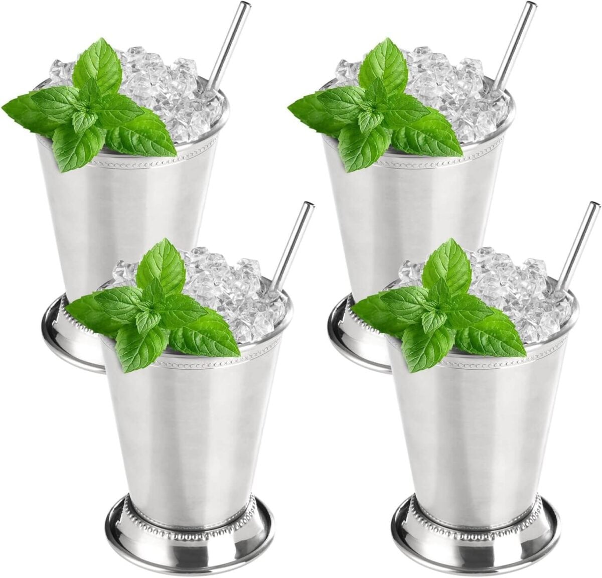 photo of 4 mint julep cups from Amazon