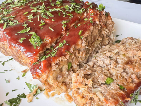 side view photo of meatloaf