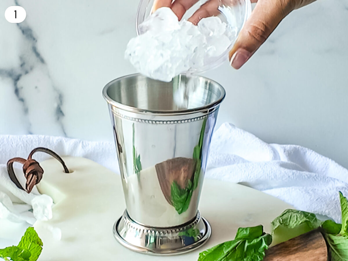 step 1 photo of adding ice