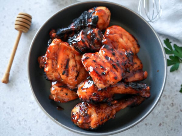 HERO photo of honey bbq chicken