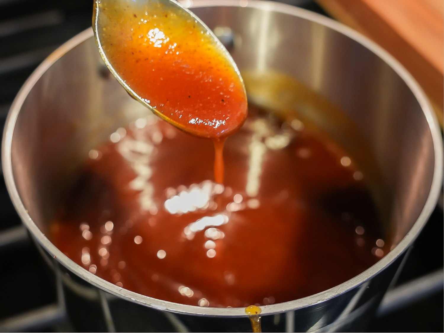 HERO photo of honey bbq sauce