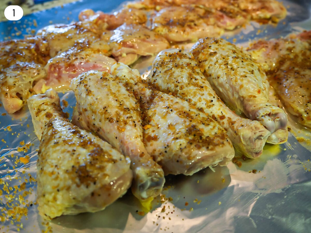 step 1 photo of seasoned chicken