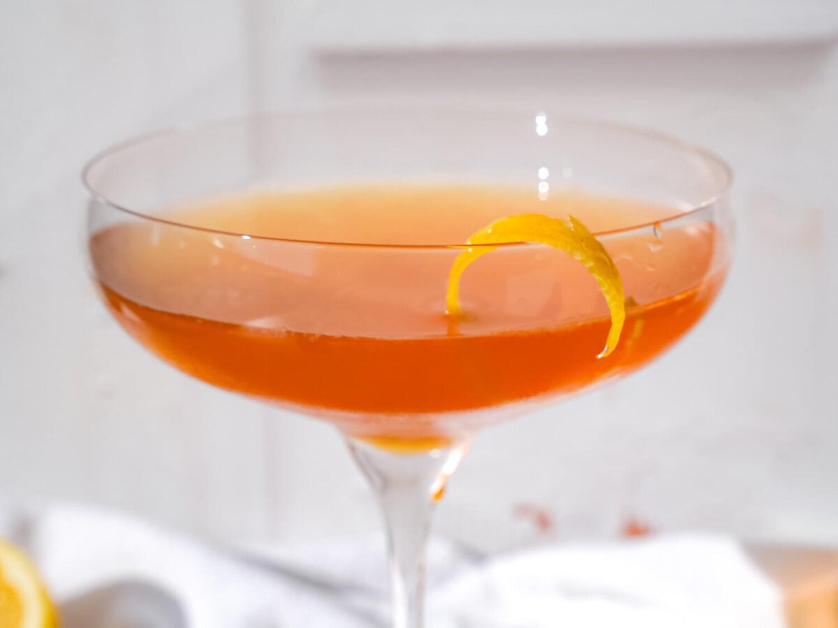 HERO photo of the Hennessy sidecar cocktail