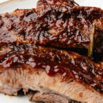 HERO side photo of bbq baby back ribs