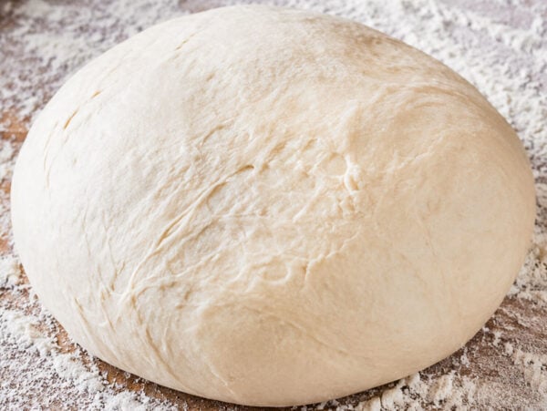 hero photo of easy pizza dough