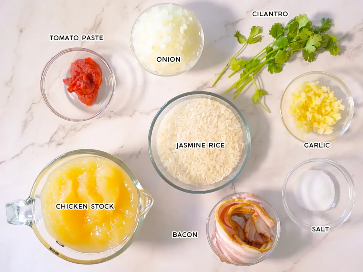 photo of Charleston Red Rice ingredients